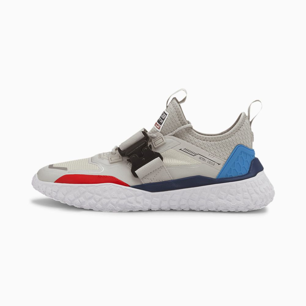 Puma BMW M Motorsport Hi Octn Férfi Motorsport Cipő - Szürke Lila/Kék/Fehér ( Hungary - BFWTL0315 )
